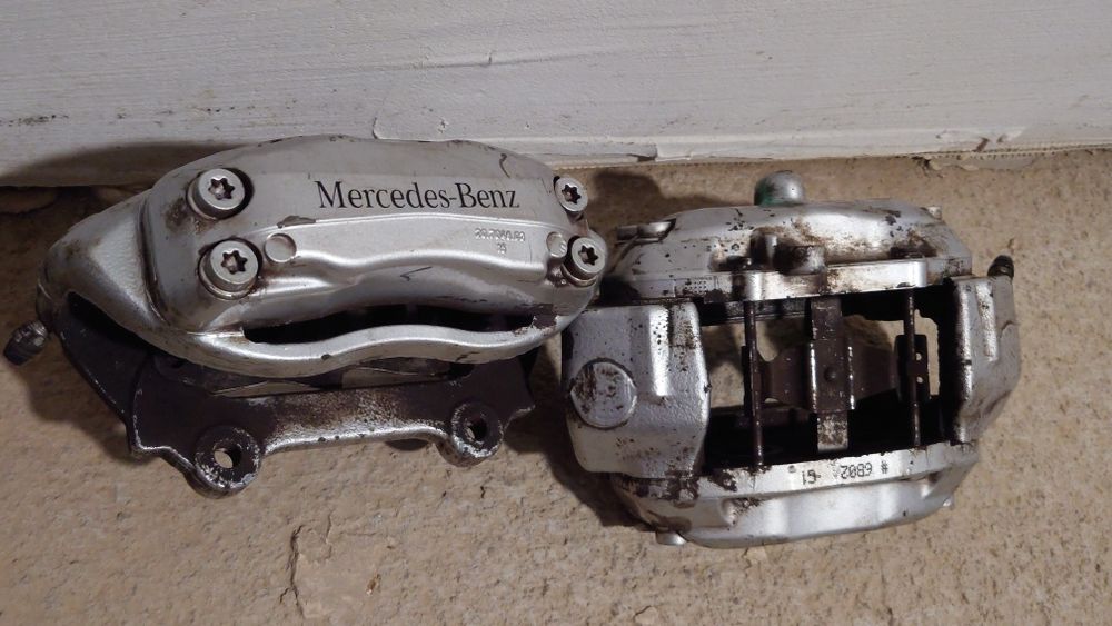 4 бутални спирачни апарати Brembo за Мерцедес Е класа w211, w219 за 330 мм дискове