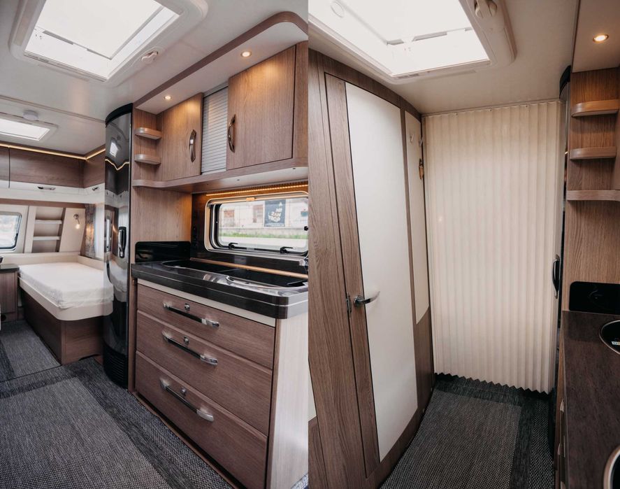 Hobby Prestige 495 UL – 2021 – Rulotă premium cu dotări excelente