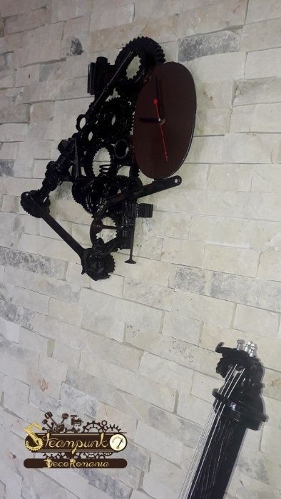 Cadou unic.Chitara stil industrial,steampunk.Obiect decorativ deosebit