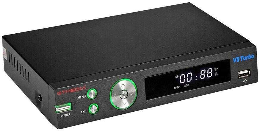 GTMedia V8 Turbo Pro2 H.265 наземен декодер и сателитен приемник