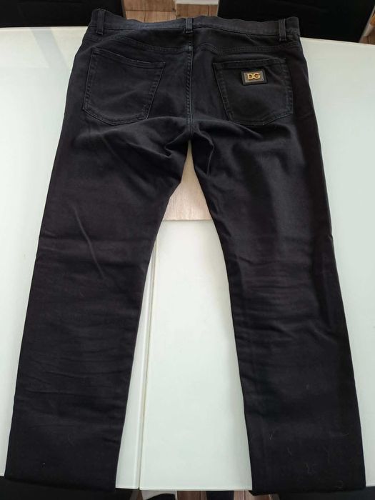 Дънки Dolce & Gabbana Denim black skinny fit