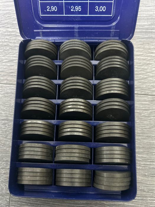 Pastile de reglaj supape BMW  mărimi cuprinse între 2,00- 3,00