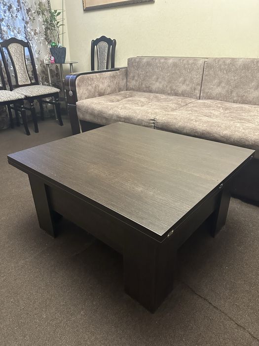 Стол трансформер со стульями