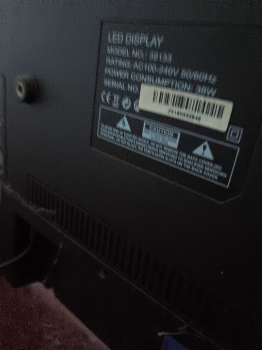 32' телевизор crown,работещ