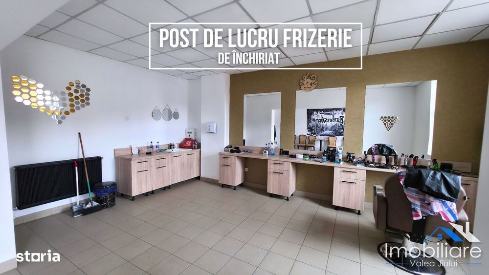 Post de lucru frizerie / spațiu de închiriat–Str. Republicii