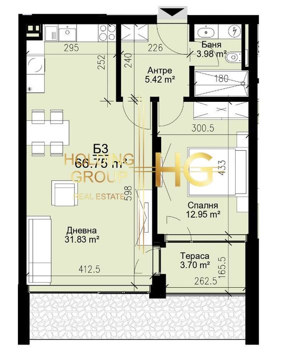 Продава се Двустаен апартамент в Варна, Бриз - 79 кв.м за 1716 €/кв.м - Снимка #1