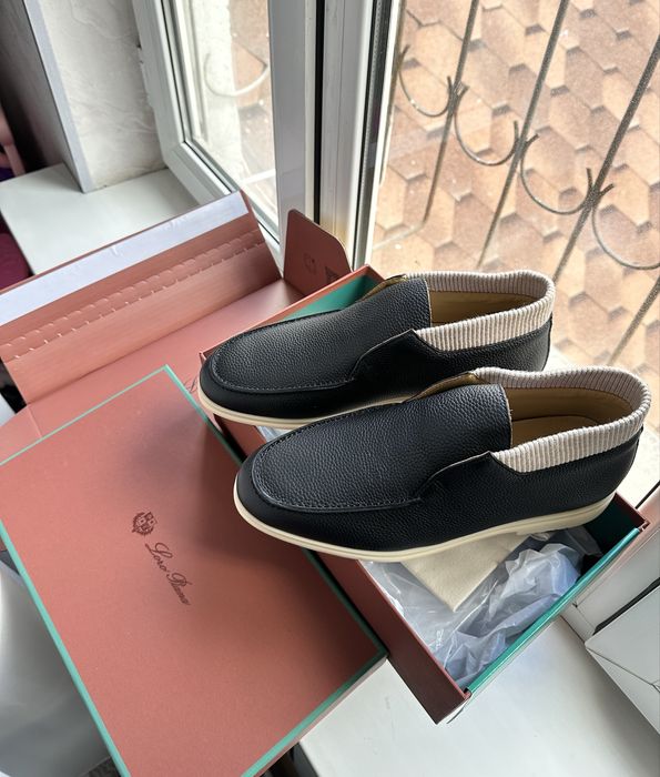 Новый AAA Loro Piana кожаный лофер, размер 41