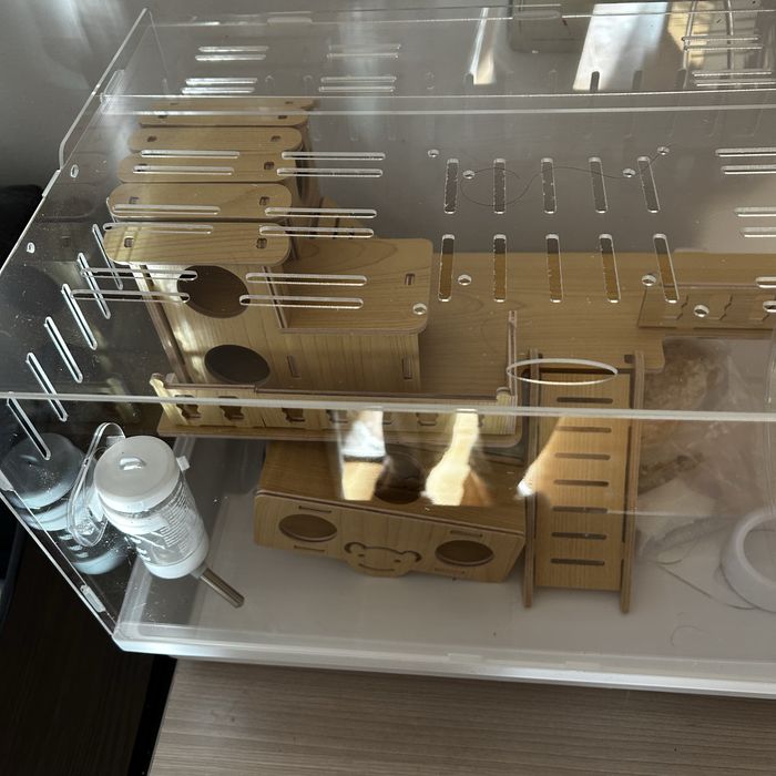 Новая клетка для хомяка