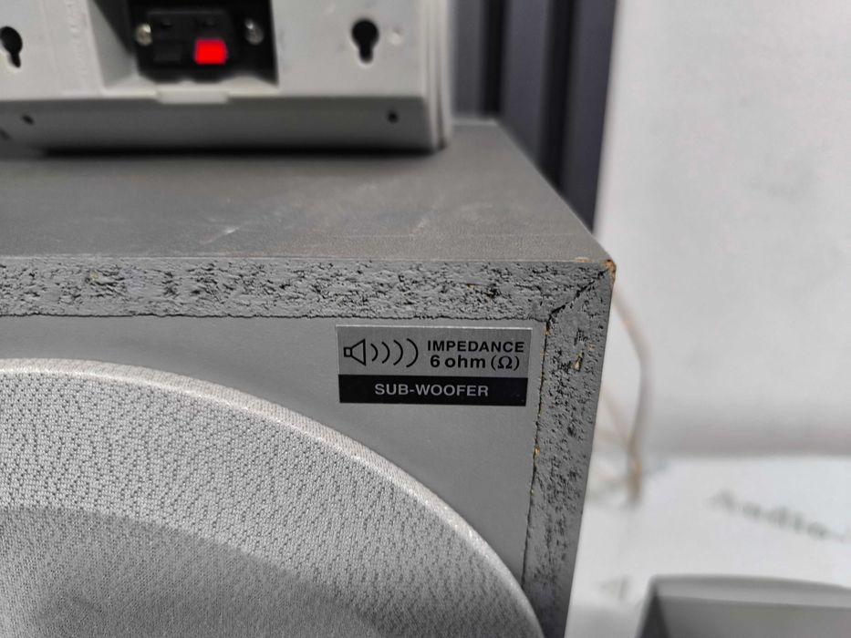 Sistem boxe 5.1 subwoofer centrala 4 sateliti 6Ω 8Ω cleme