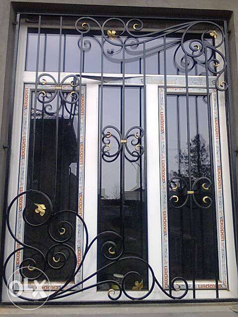 Изготовим решётки простые и кованные двери металлические