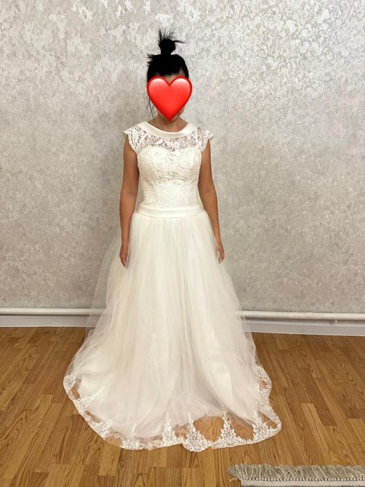 Свадебное платье айвори
