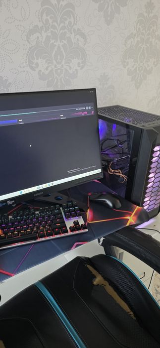 Продаю мощный игровой компьютер с комплектующими RTX 3050