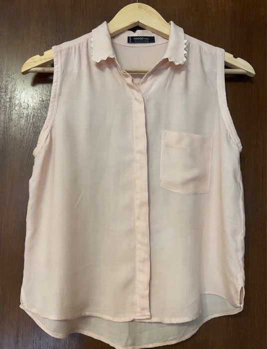 Bluzita Mango din amestec matase si in