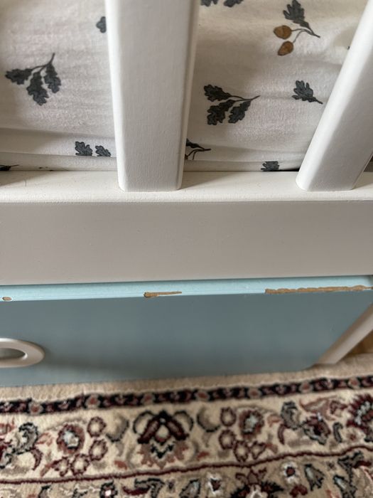 Дървено креватче Икеа 60х120