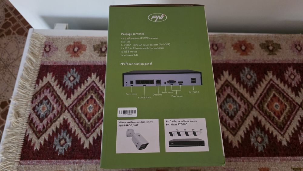 Camere supraveghere PNI 9 Clcanale, rezolutie 4K