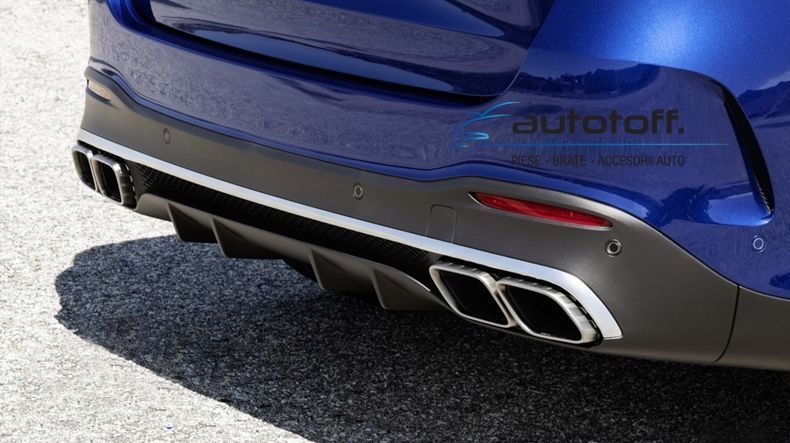 Difuzor bara spate GLE W167 (2019+) Chrome Look 63 AMG