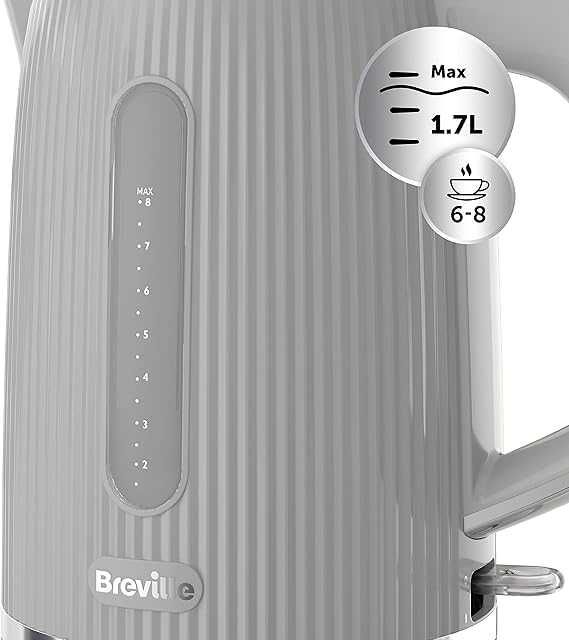 Електрическа кана Breville Bold Ice Grey | 1.7 л