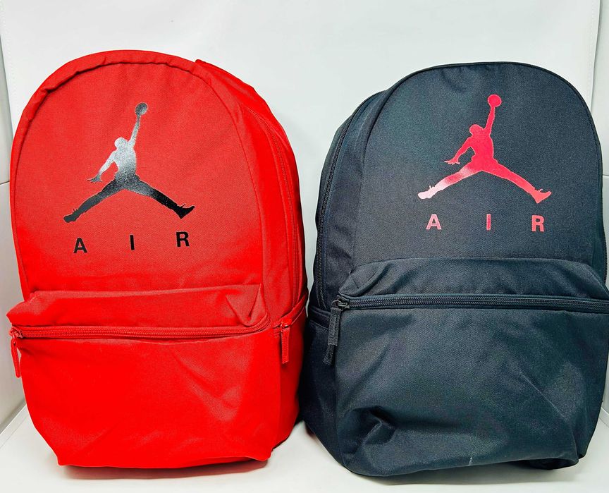 Раница Nike Jordan Backpack Black and Red Джордан Найк Нова