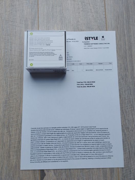 AirPods 4 (ANC) - Noi, Sigilate - Cadoul Ideal - Urgent