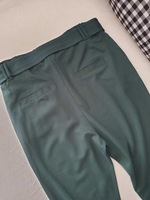 Pantaloni Page One,marimea M,ca noi,culoarea verde brad