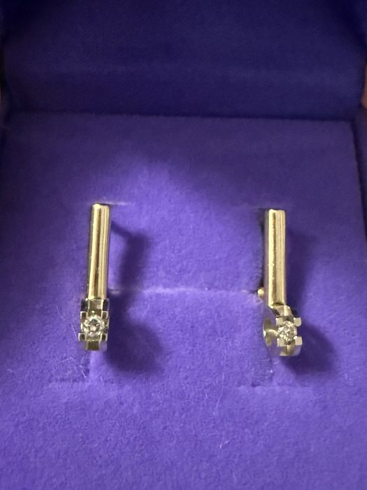 Бриллиантовые серьги