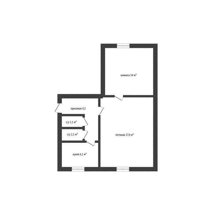 Продается 2 комн квартира в Боровом