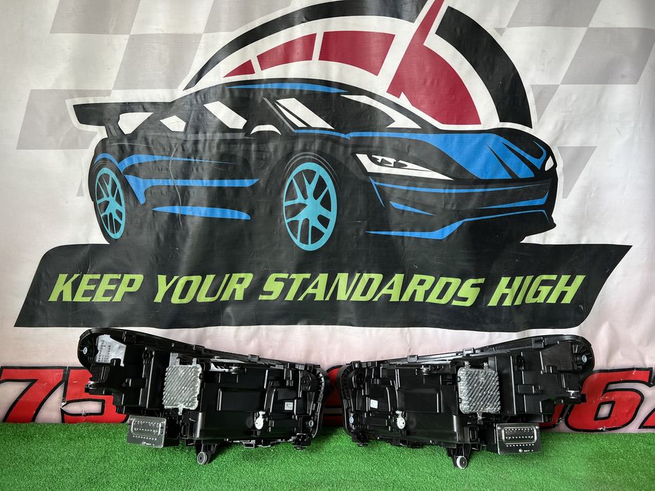 Bmw X1 U11 Set Faruri Far Stanga-Dreapta Full Led Shadowline