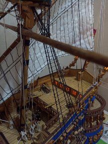 Корабль ручной работы