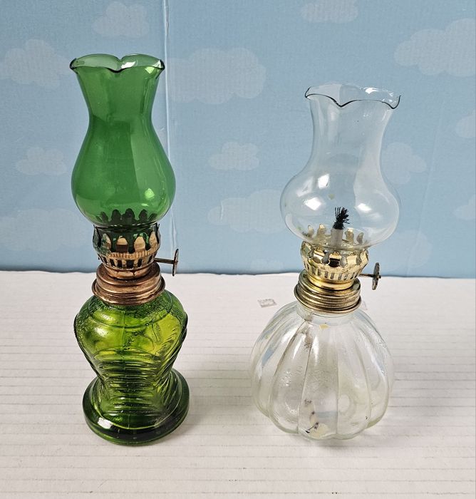 Lot lămpi de petrol vintage