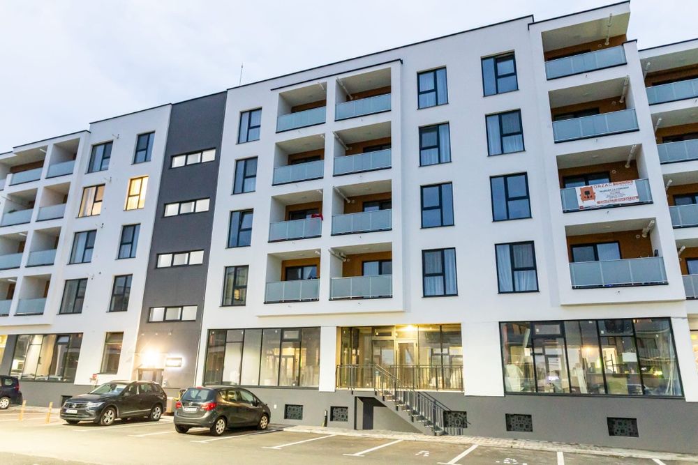 Apartament modern Daliei 2h, etaj I, 40 mp, balcon, 2 locuri parcare