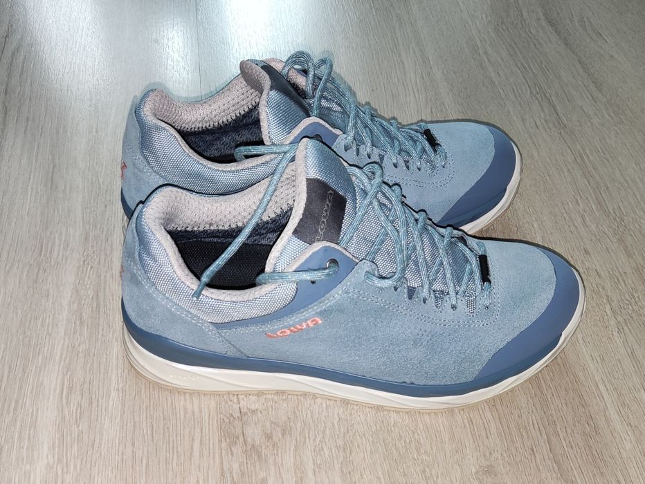 LOWA®Malta GTX LO W's Low Shoe Graphite Ice Blue, туристически обувки