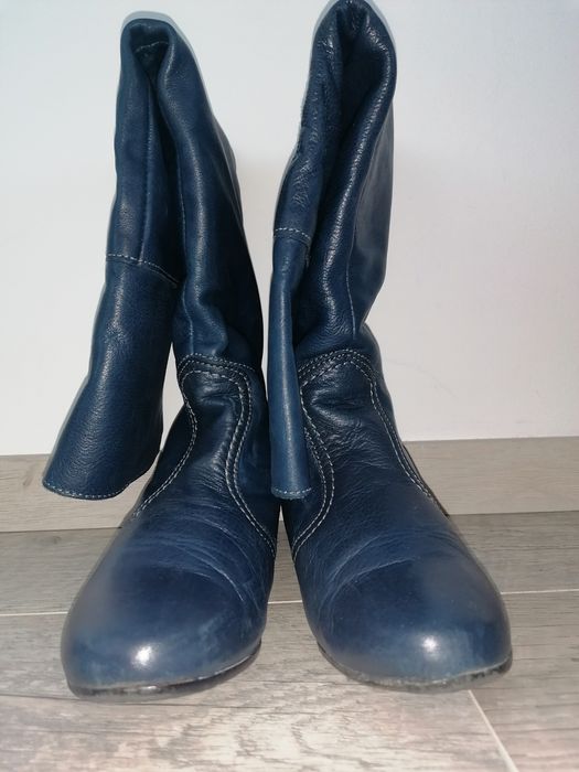 Cizme lungi de piele nr 38 Benvenuti