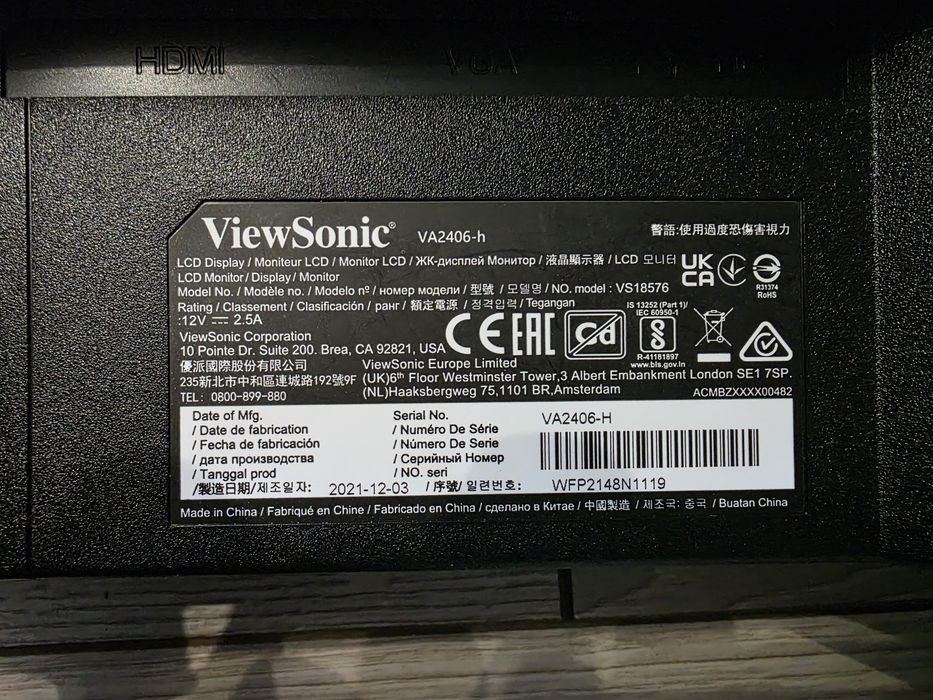 Monitor ViewSonic