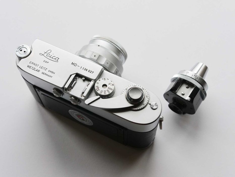 Leica MD + quickload film spool. Aparat pe film 35mm