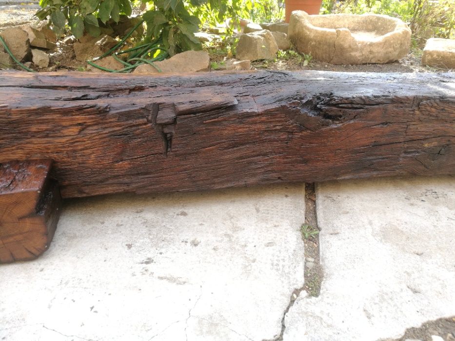 Banca Veche Stejar periat Rustic!