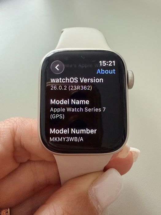 Apple Watch Starlight Seria 7 - 41mm