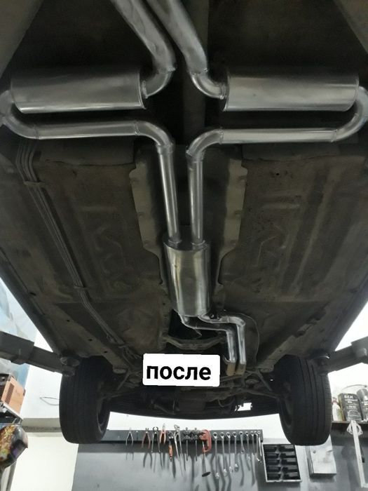 Глушитель ясиймиз ва мошинагя урнатиб берамиз.