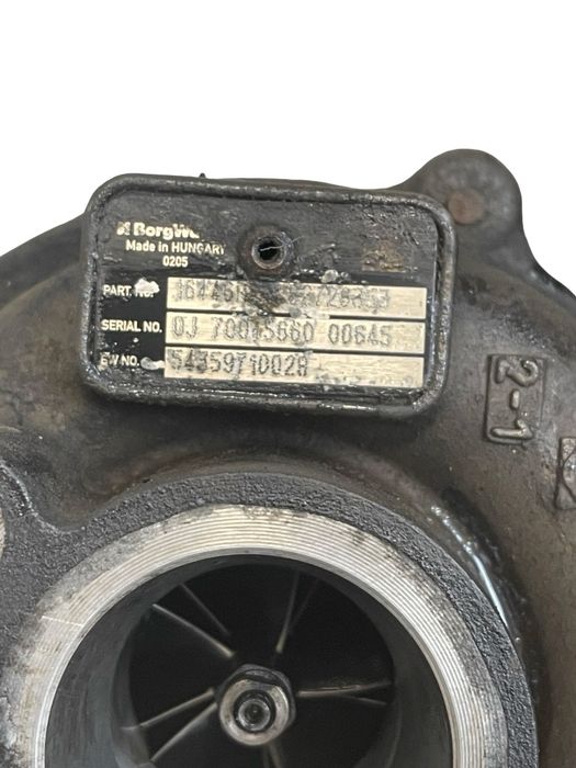 Turbina Dacia Dokker 2012 -> 1.5 Dci K9K 612 54359710028