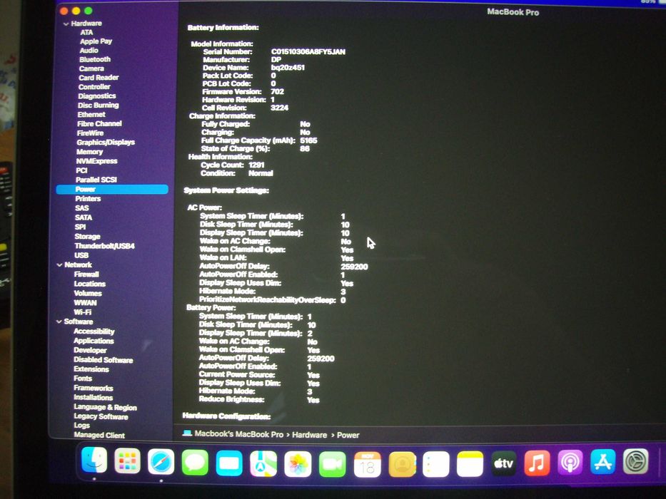 Macbook Pro 13.3" retina Early 2015 i5 2.7Ghz RAM 8Gb SSD 121Gb