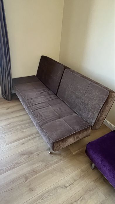 Set Mobexpert - canapea extensibila plus fotoliu extensibil, huse lavabile