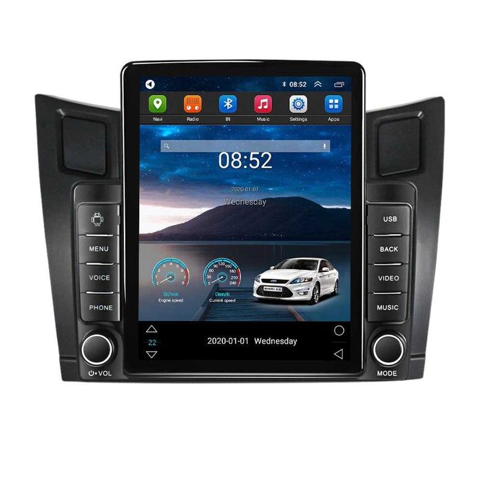 Navigatie pentru Toyota Yaris din 2005 - 2012 Ecran TESLA 9.7 inch 4GB