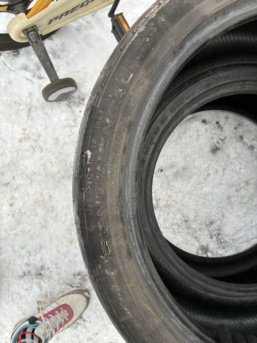 Шины летние continental разные