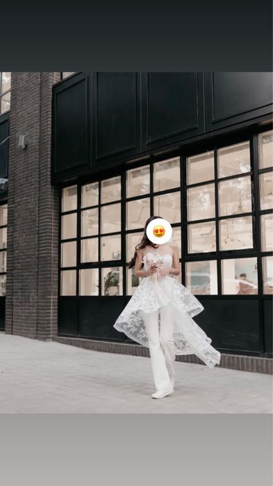 Платье под брюки необычное