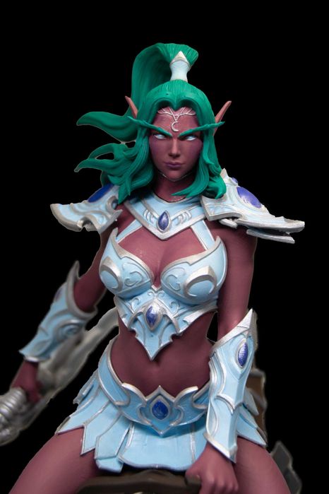 3D Фигура: Tyrande Whisperwind | World of Warcraft