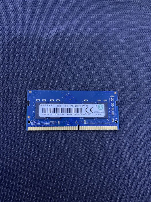 Озу 8гб ddr4 для ноутбука