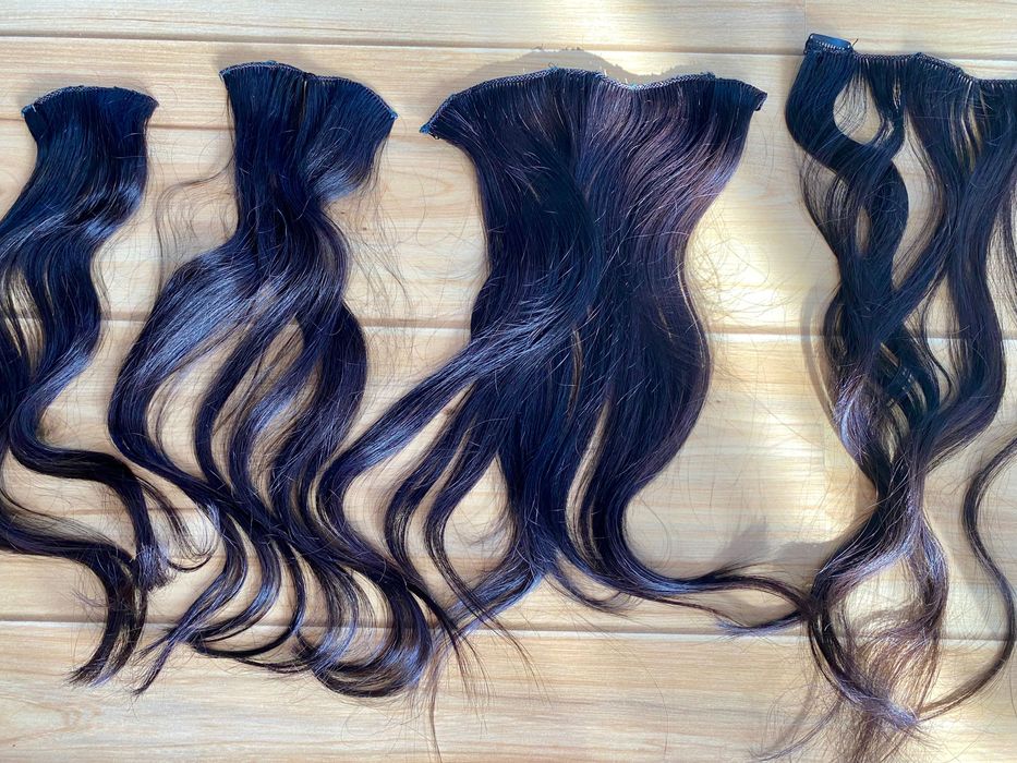 Естествена коса на треси