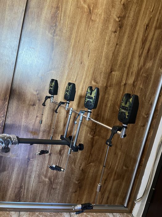 Set RodPod Baracuda RP 7 plus Set 4 senzori TLI 21 Plus 4 swingere