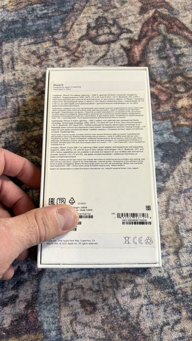 Iphone 13, 256 gb, в идеальном состояний