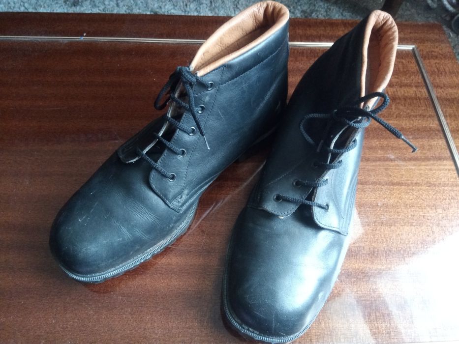 Мъжки обувки кожени шити