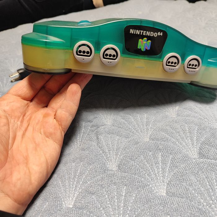 Nintendo 64 Clear Blue